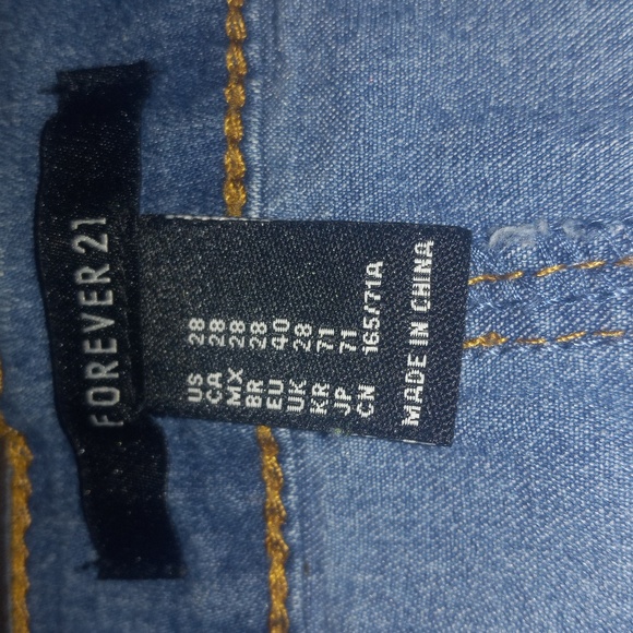 Denim Jean Shorts - Picture 3 of 3